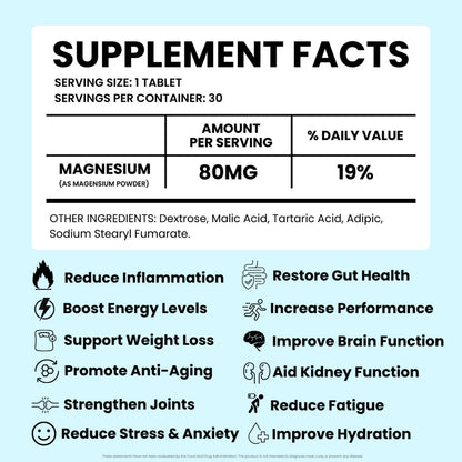 Hydrogen Water Tablets